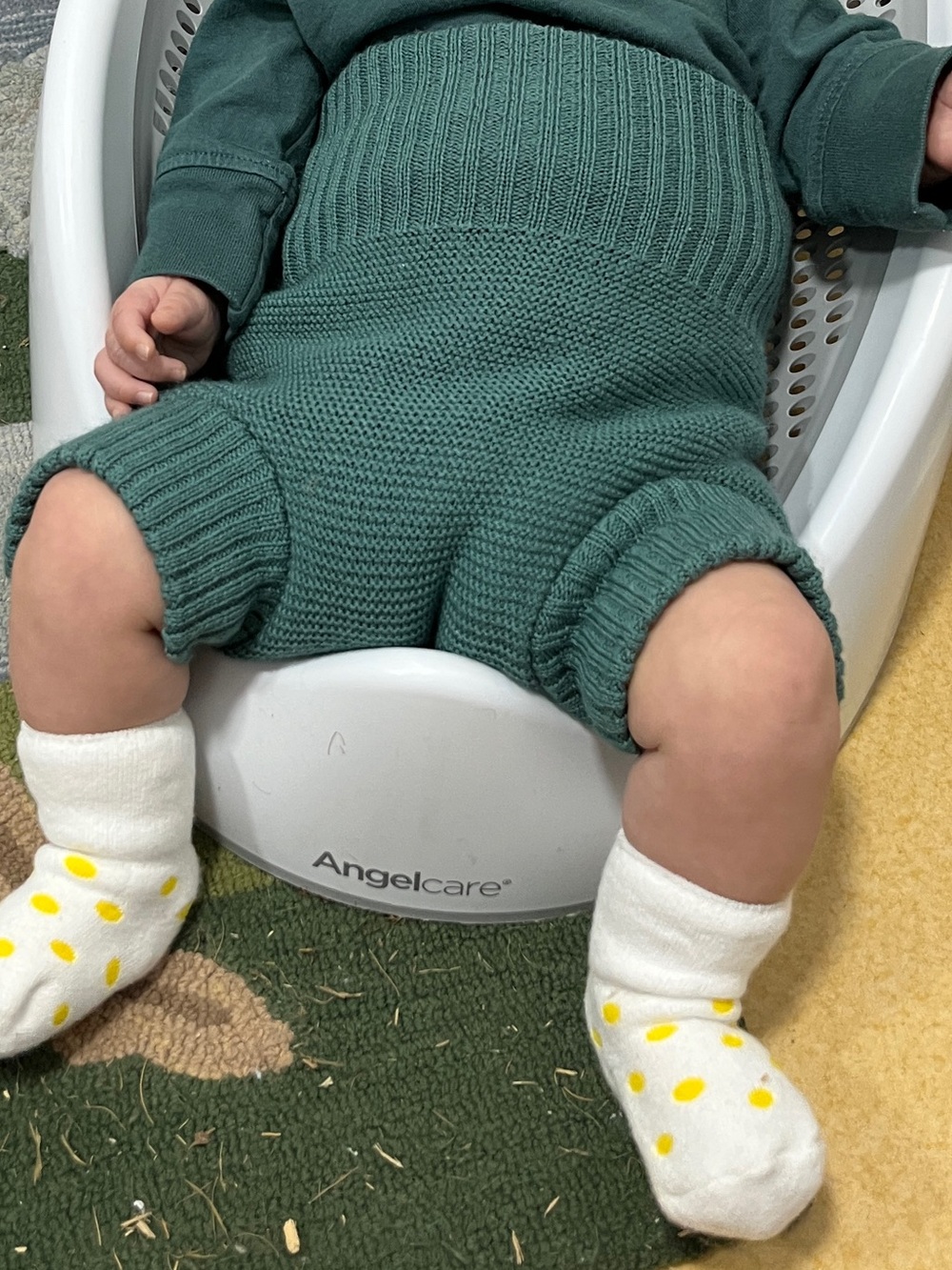 EUC Disana wool cover 3-6 months x2 Eucalyptus